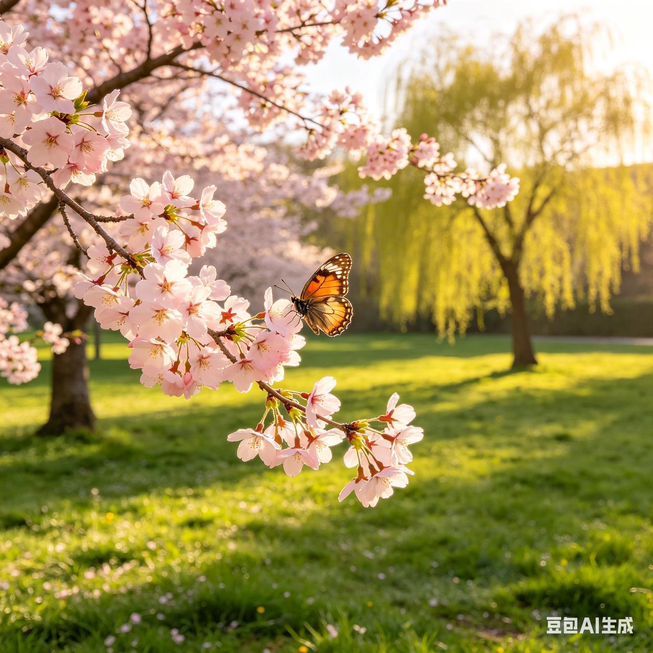 今年春天最想实现的心愿这场春景里，我最想把日子过得踏实又亮堂。盼手里的创作都能灵