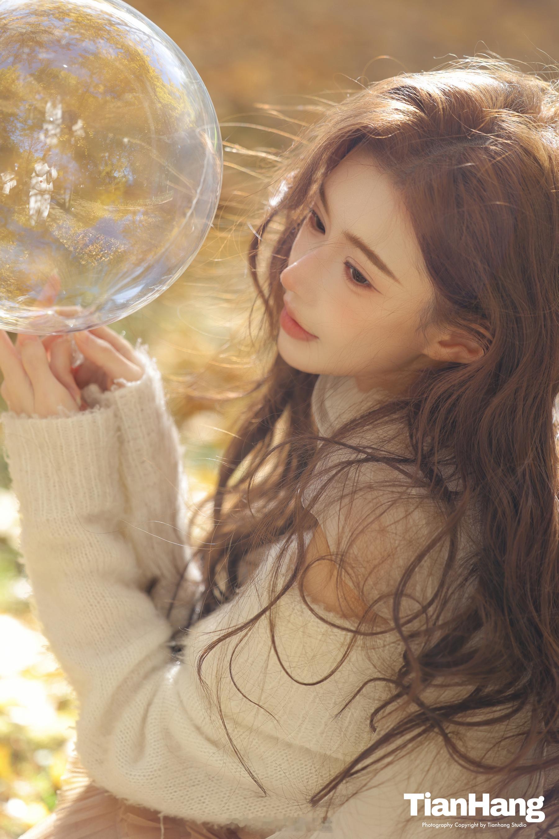 ✨揣一口袋秋天的温柔🍂🧚🏻♀️：天航工作室韩系少女心少女写真外景秋日氛围感