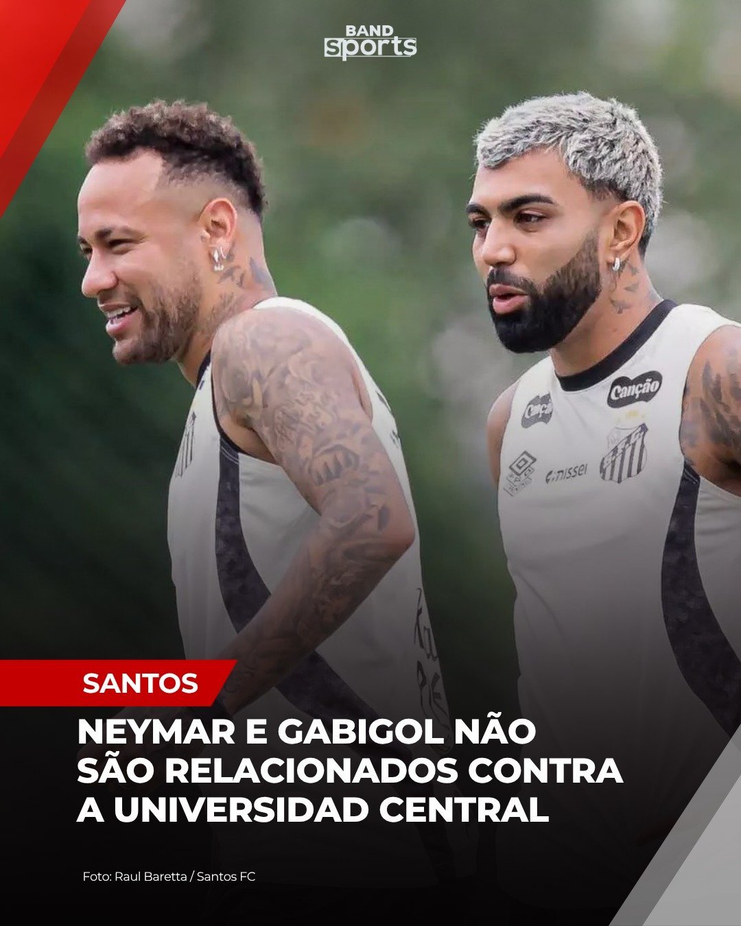 neymar 桑托斯俱乐部公布本场参赛大名单，内马尔并未入选。结束世界杯赛程过后