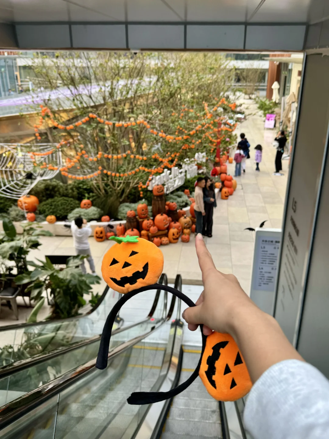 青岛万象城！！！免费领🎃南瓜发箍。。。。