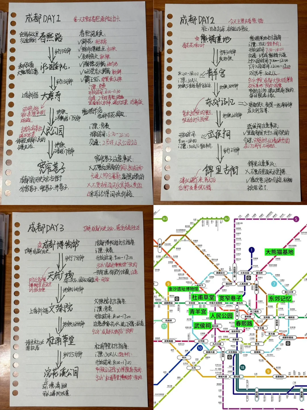暑假决定去成都了，熬夜整理了这份旅游攻略