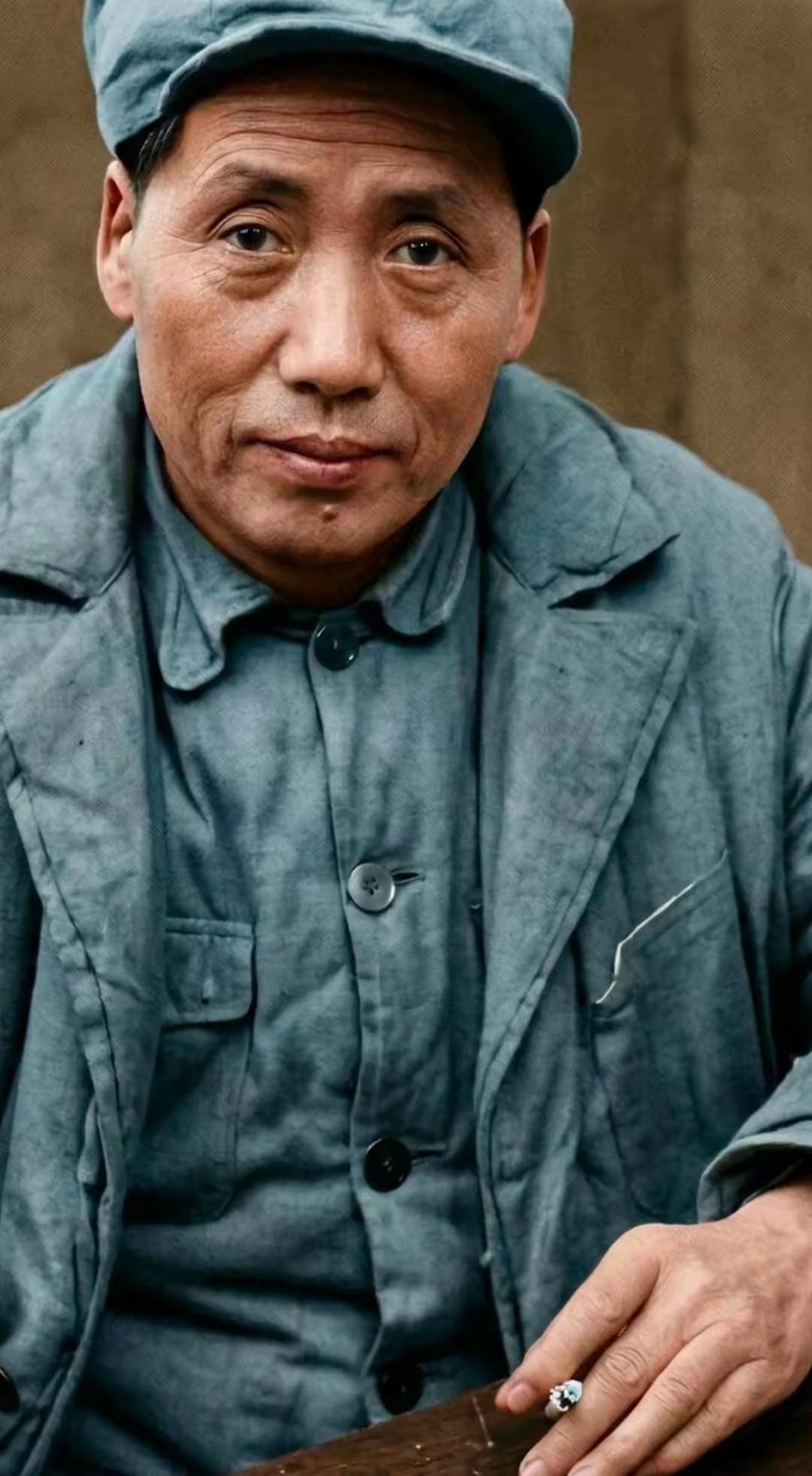 长征刚刚结束后的毛主席，这两万五千里长征，确实太苦了！ ​​​