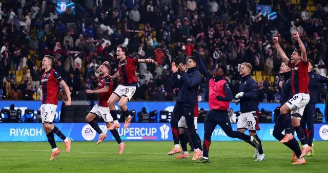 【意超杯】图拉姆闪击徒劳，国米点球2比3博洛尼亚