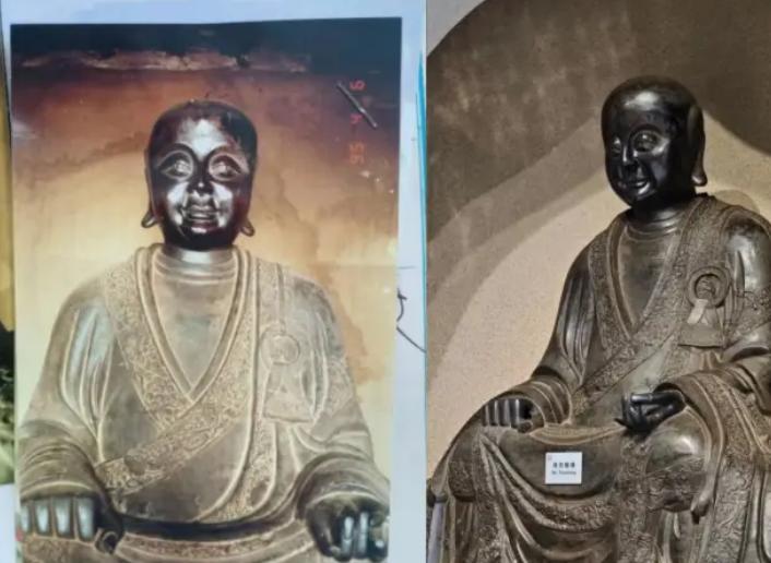 “必须严查！” 近期，有游客在北京观复博物馆参观时，发现展柜里一尊铜造像越看越眼