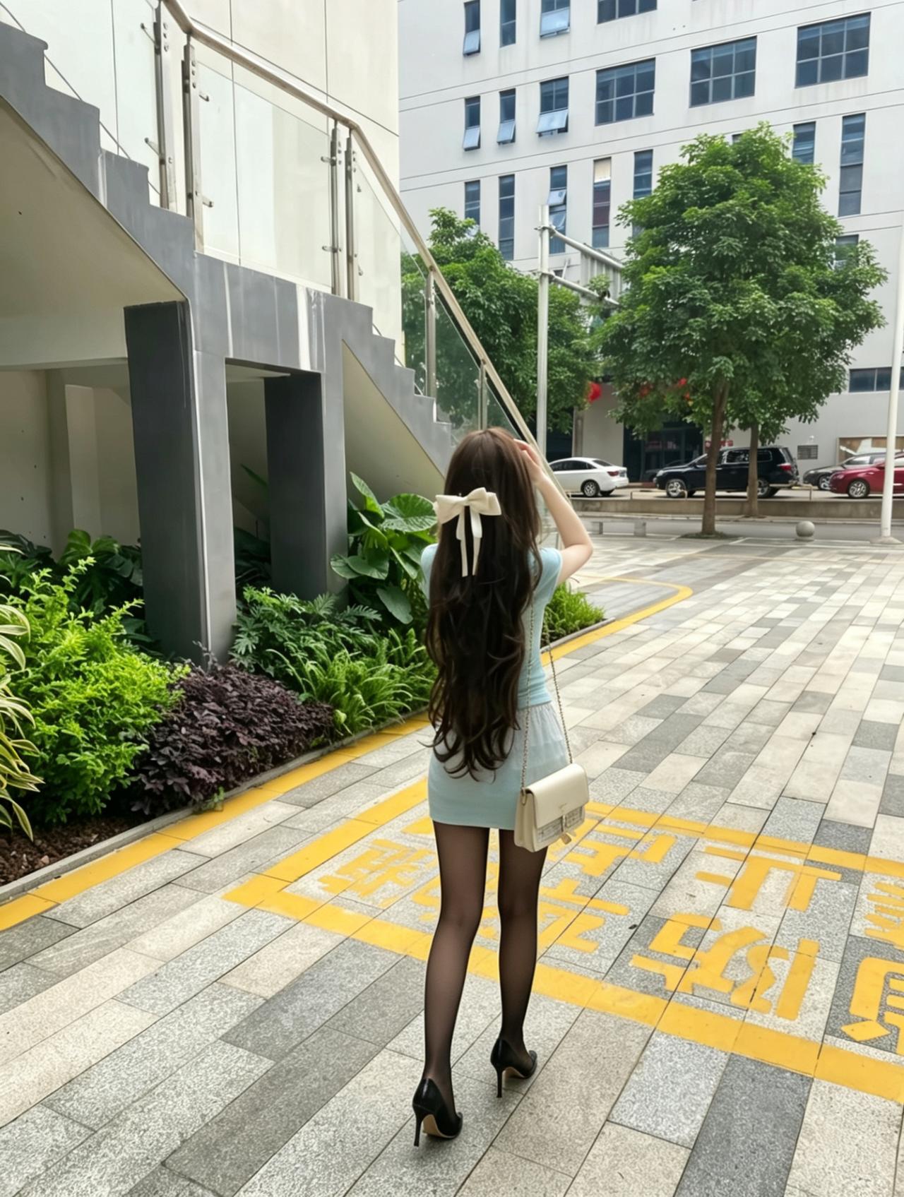 享受阳光与绿意。