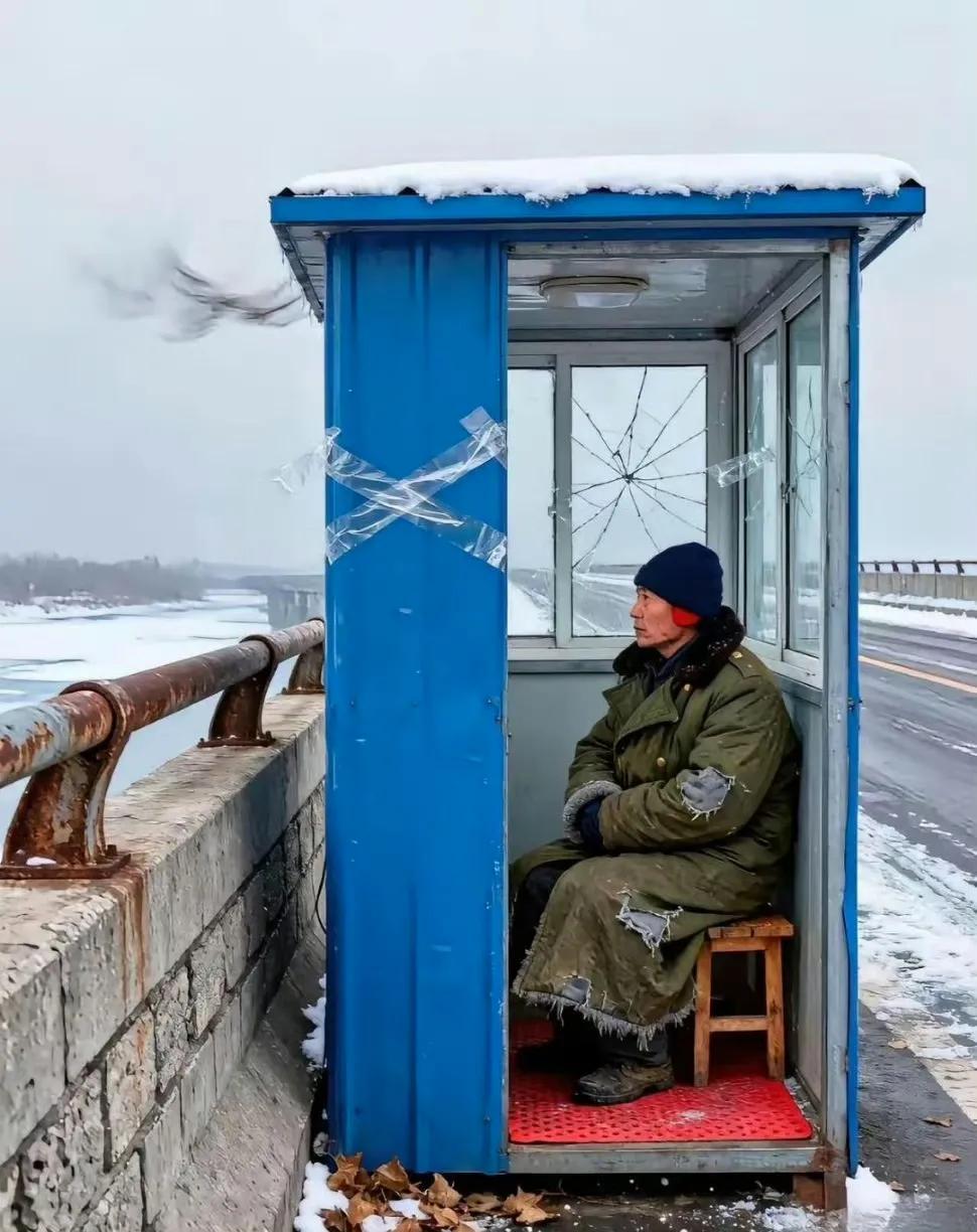 别说一个月给5000元了，即便是给6000元，让一天12个小时守在这个保安亭里面