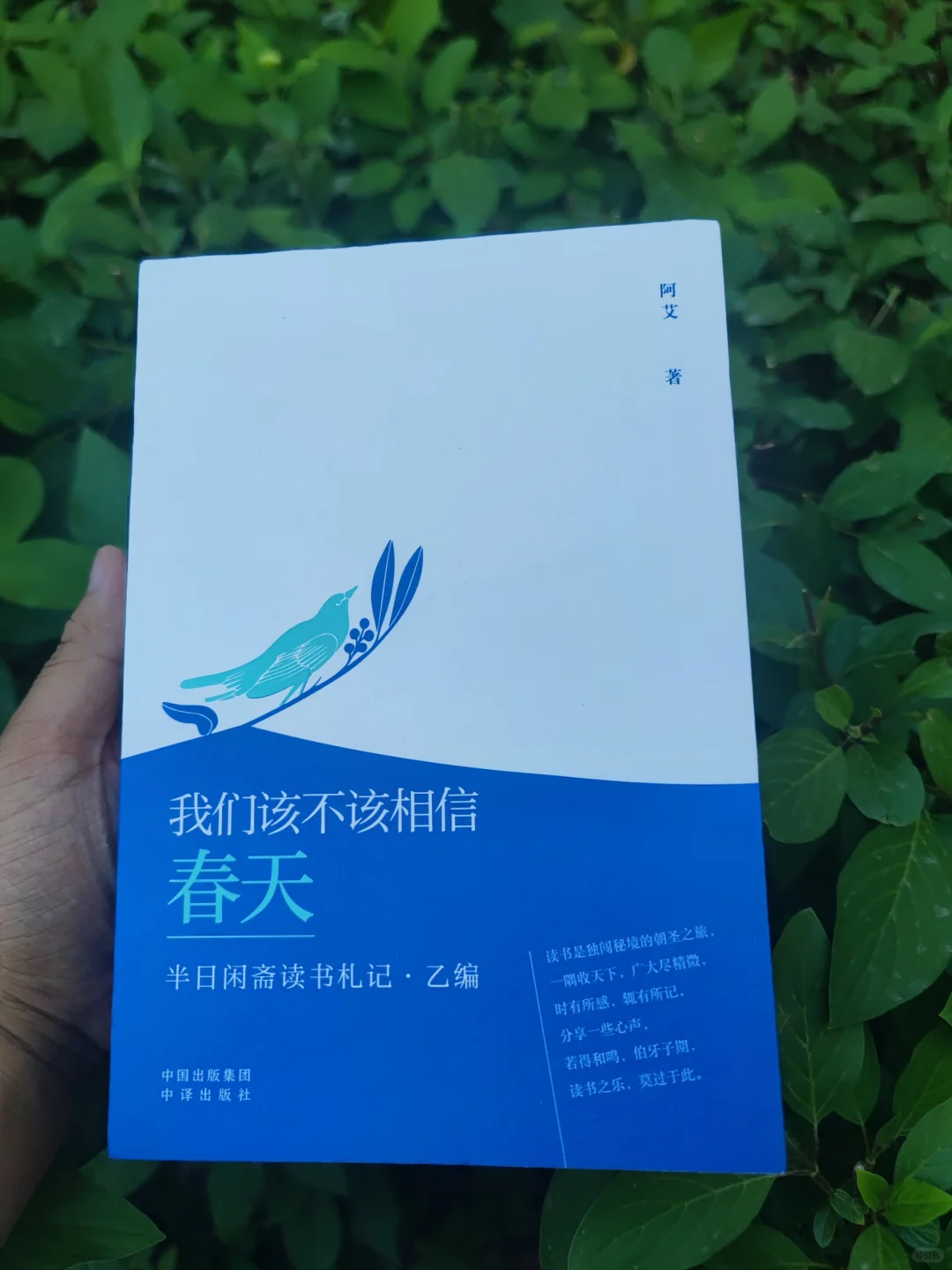 《我们该不该相信春天》：读书博主的天花板