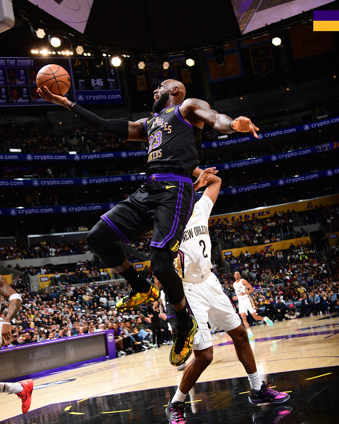 鹈鹕vs湖人 | 第一节🔚湖人3️⃣1️⃣ - 3️⃣3️⃣鹈鹕湖人国度