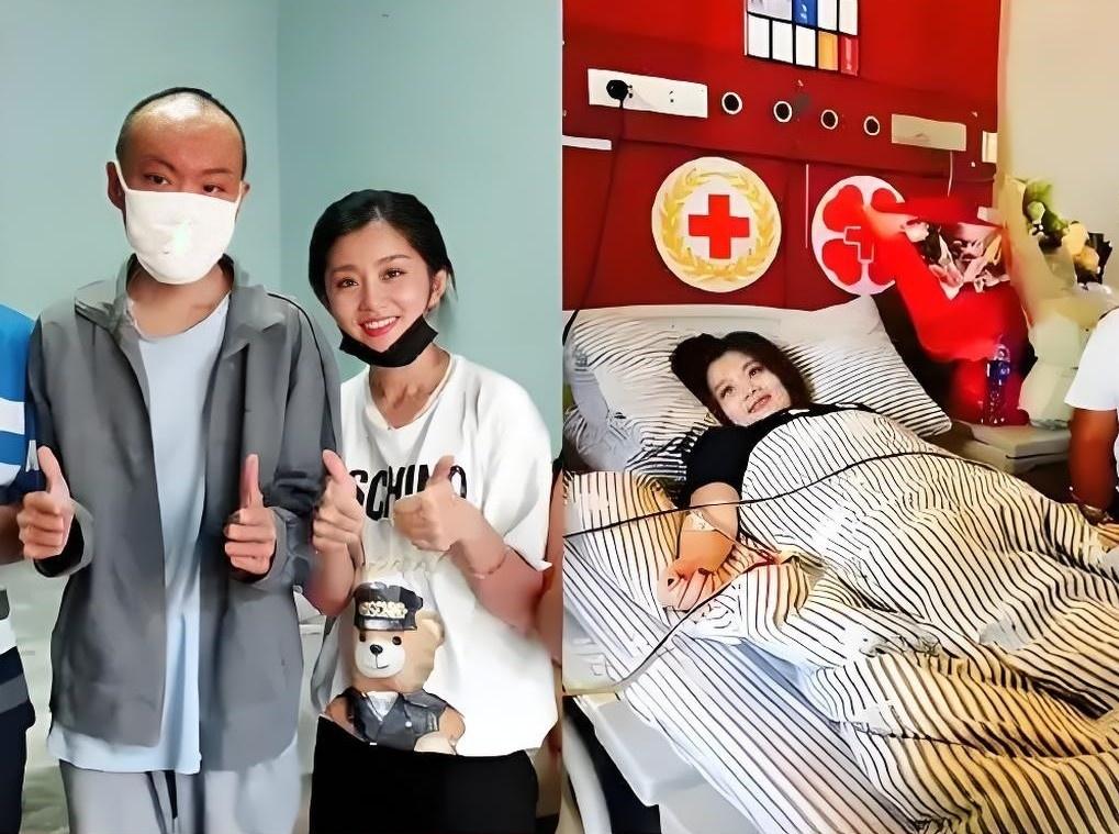 浙江一个28岁姑娘，免费捐骨髓，救了一名15岁白血病男孩。没想到这一救还歪打正着