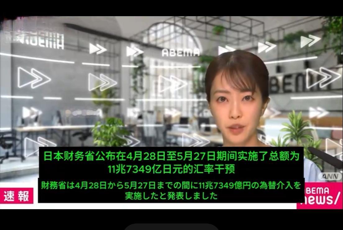 砸了11.7万亿日元救汇市，结果日元照跌不误——日本这回上演了场"史上最贵的行为