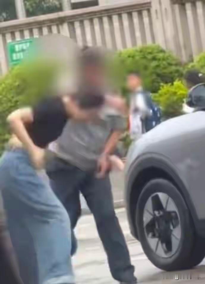 这个女人该不该被打？以暴制暴对不对？

有些女人很可笑，明明手无缚鸡之力，偏偏要