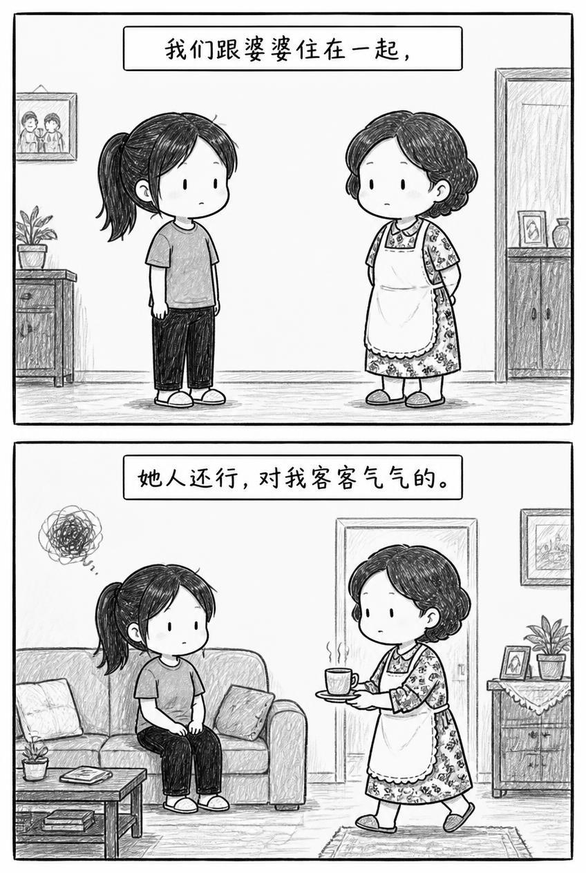 和婆婆同住后，我才明白一个家不能有两个女主人