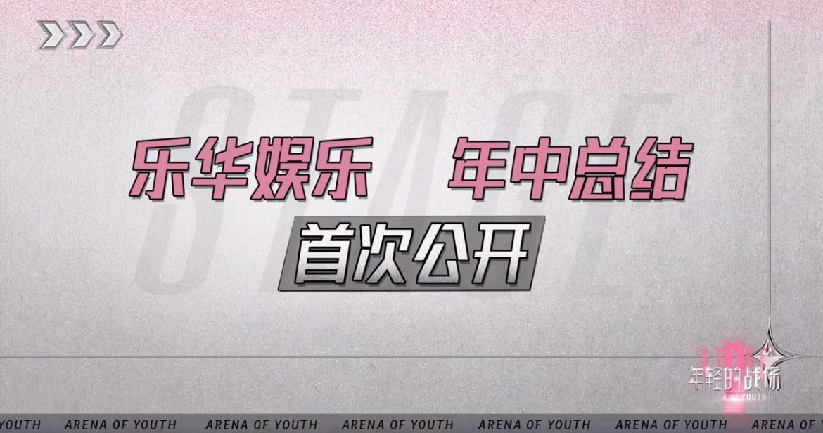 #乐华首次公开艺人KPI业绩# 年中总结首次公开！ ​​​