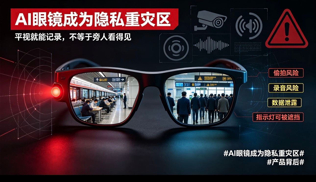 AI眼镜成为隐私重灾区产品背后前两天我刚刷到一条新闻，DEF CON 2026大