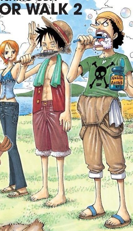 海贼王 海贼王 乌索普有自己的背带裤穿搭 