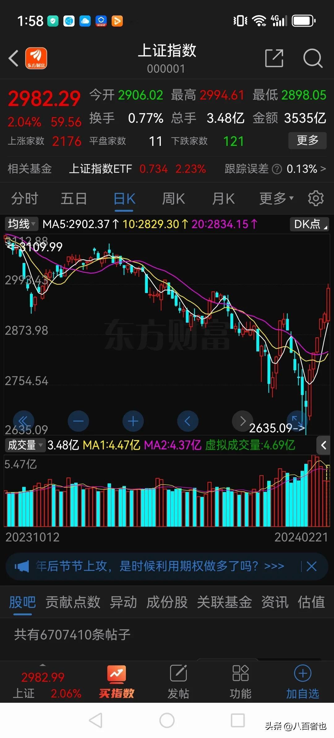说句实话，踏空的滋味比割肉还难受！

节前的暴跌，让散户成了惊弓之鸟，很多股票一
