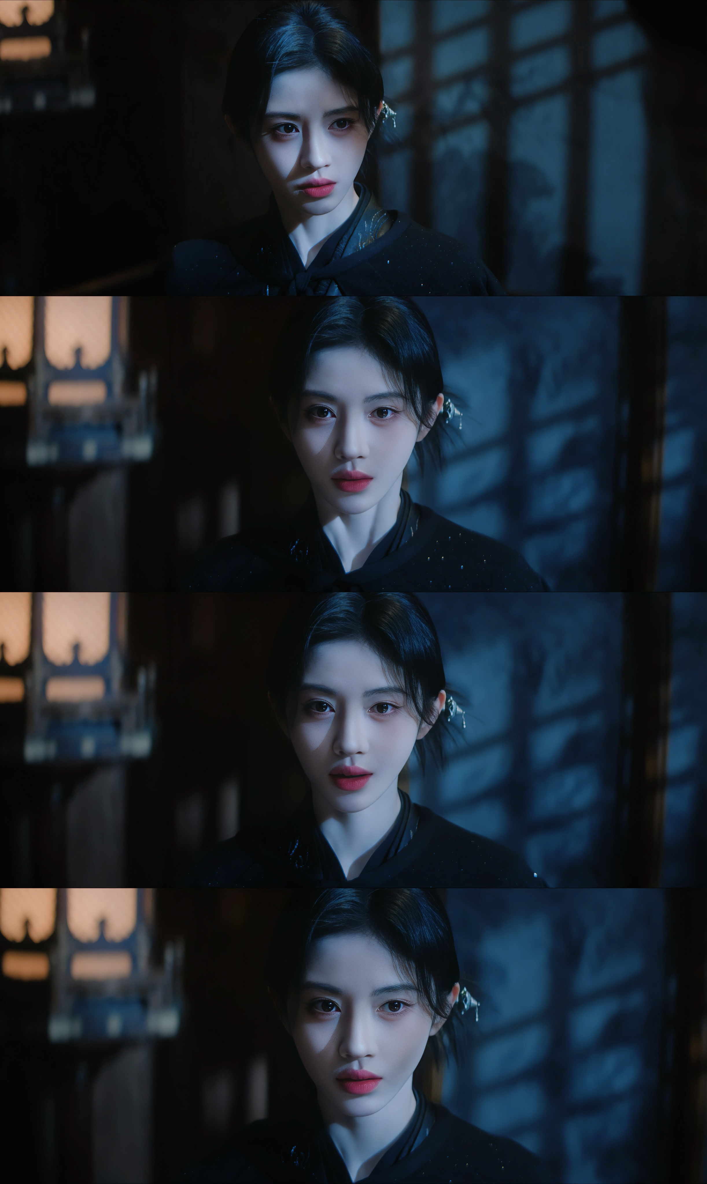 这个露芜衣真的是又萌又让人心碎。。。上一秒是失恋美人，下一秒是机灵小作精。看着昔