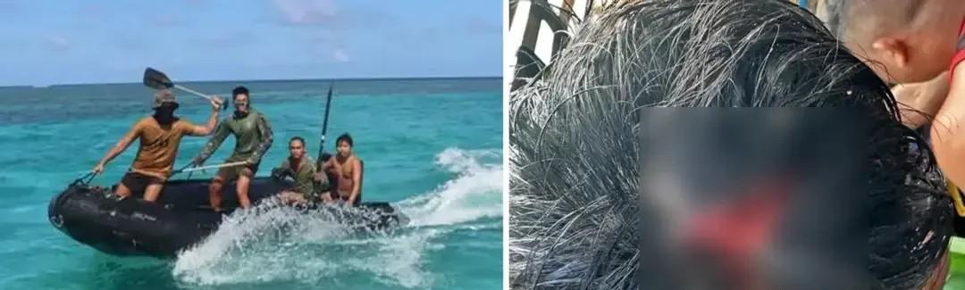 聊热点
7 月 20 日仁爱礁海域出现的海上对峙，真实场面和大众直观想象的一对一