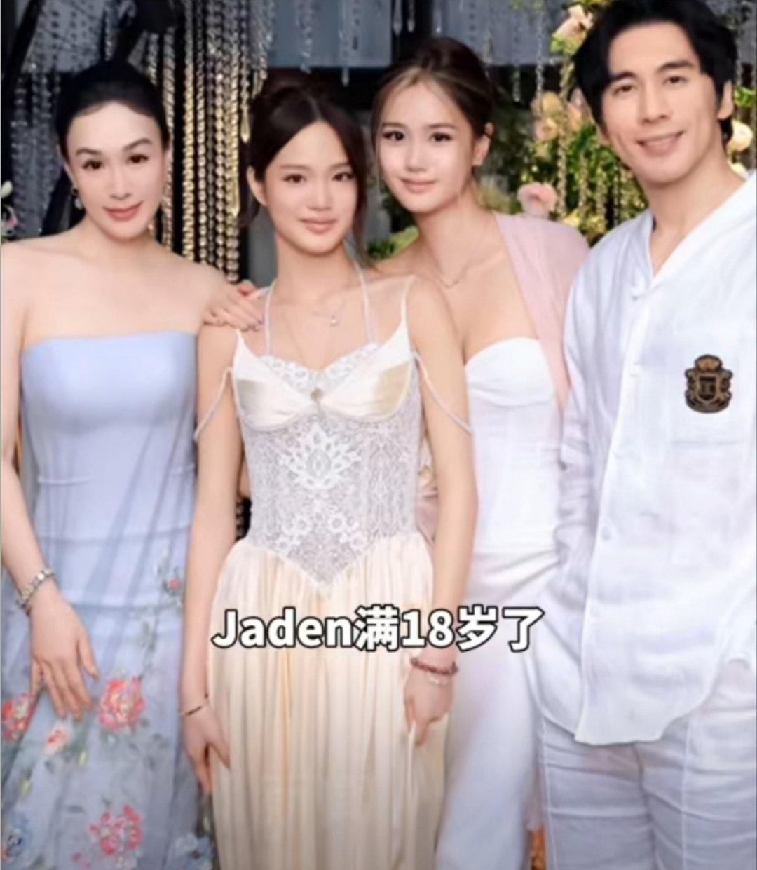 三个女儿都改姓张，结婚十年未有共同子女。这些曾被外界议论的细节，在这一刻有了温柔