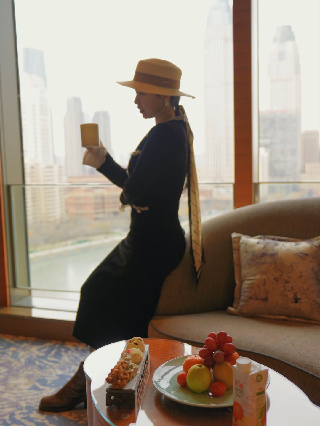 天津香格里拉｜住进海河云端，把津门烟火吃进肚里来天津N次，终于找到能躺看海河的神