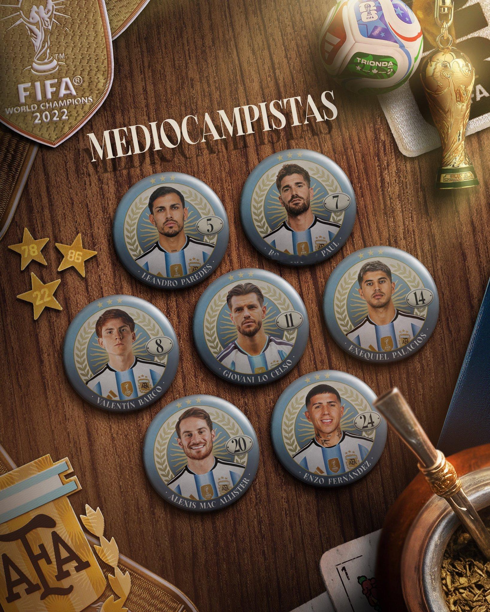 2026年美加墨世界杯：阿根廷26人大名单！🇦🇷梅西领衔，小蜘蛛、恩佐、劳塔