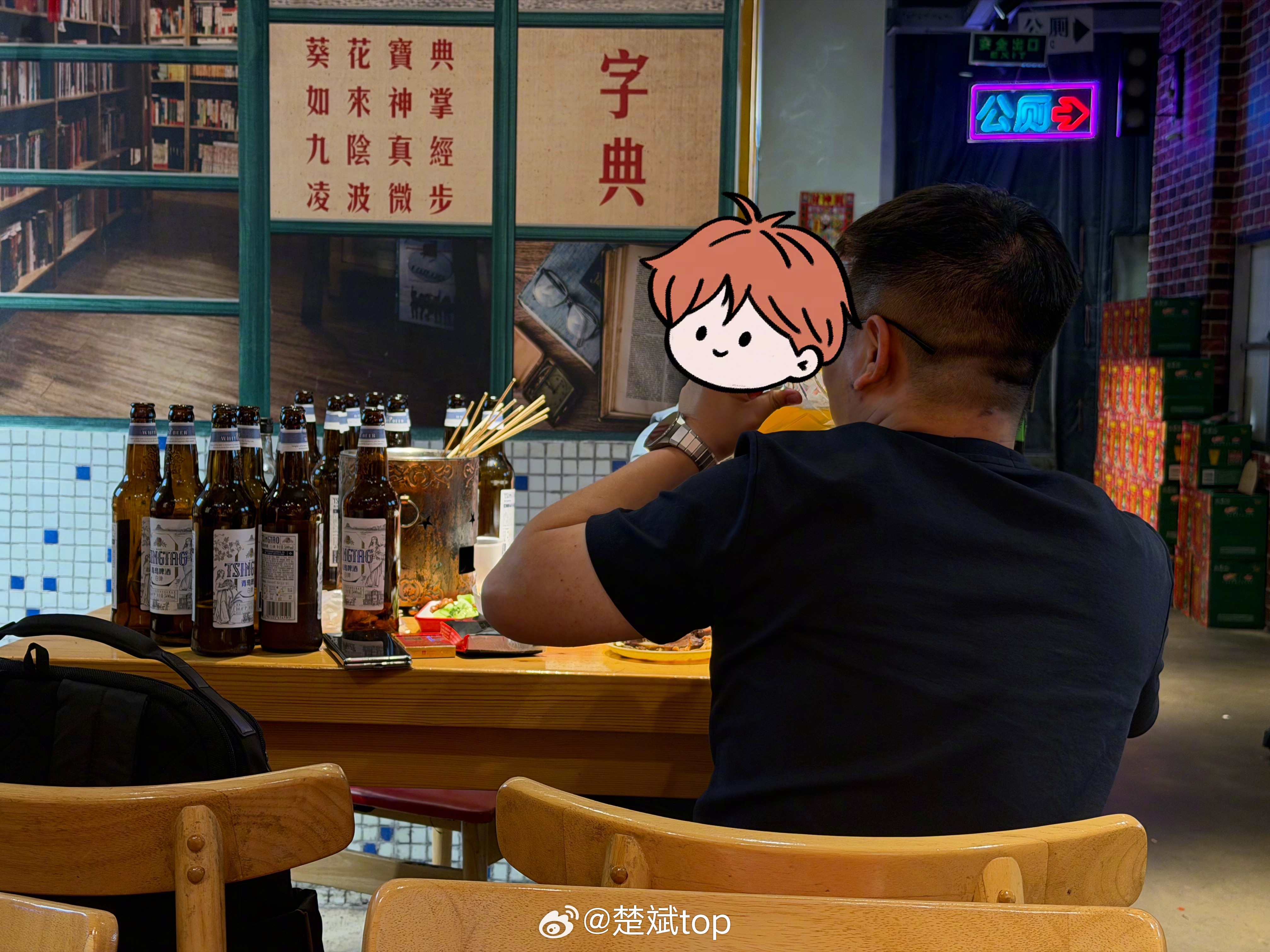 在东北，两个人喝啤酒平均得是这个水平！