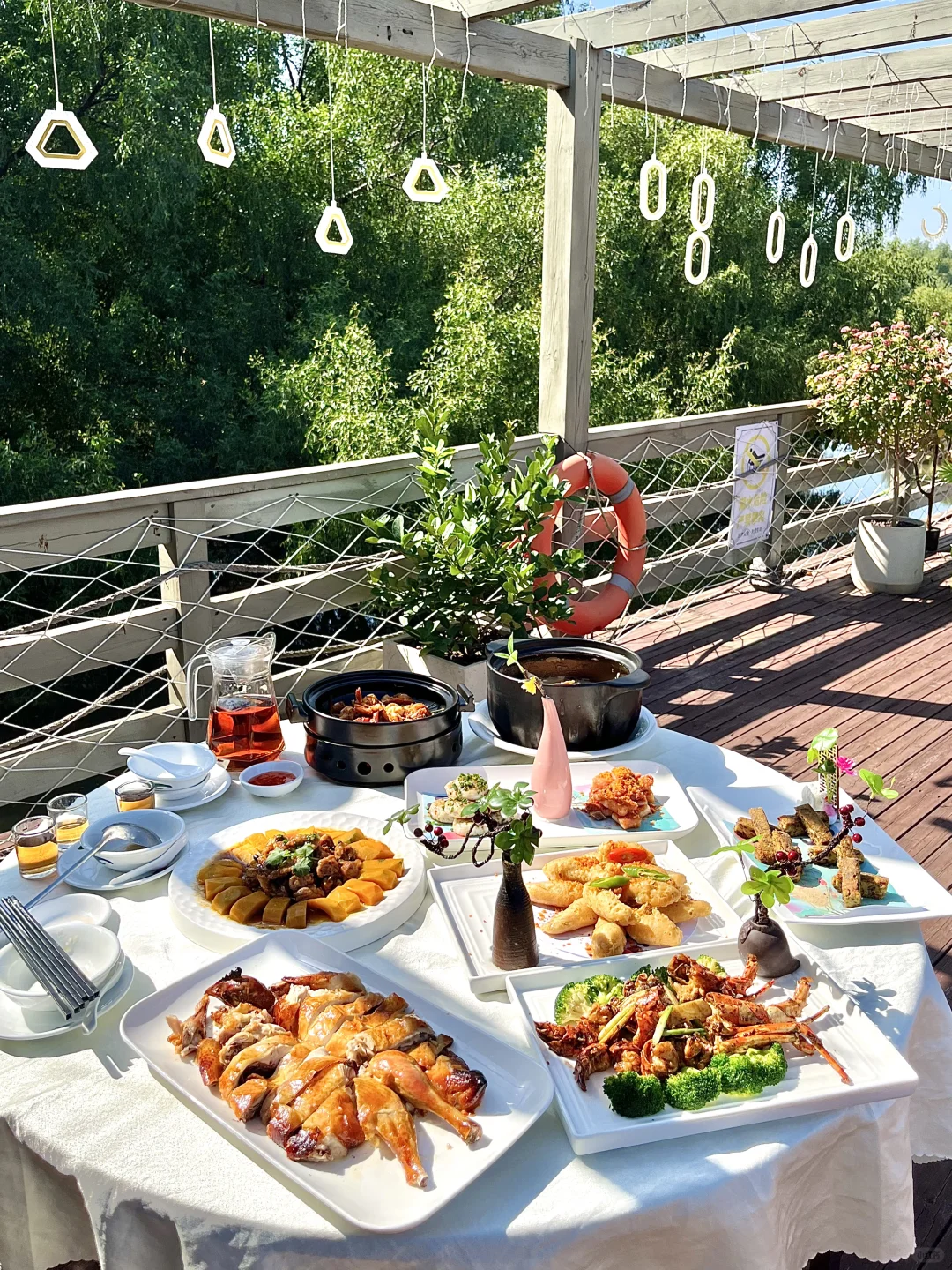 中山：）崖口海鲜餐厅🦞在这里吃饭好舒适🍃
