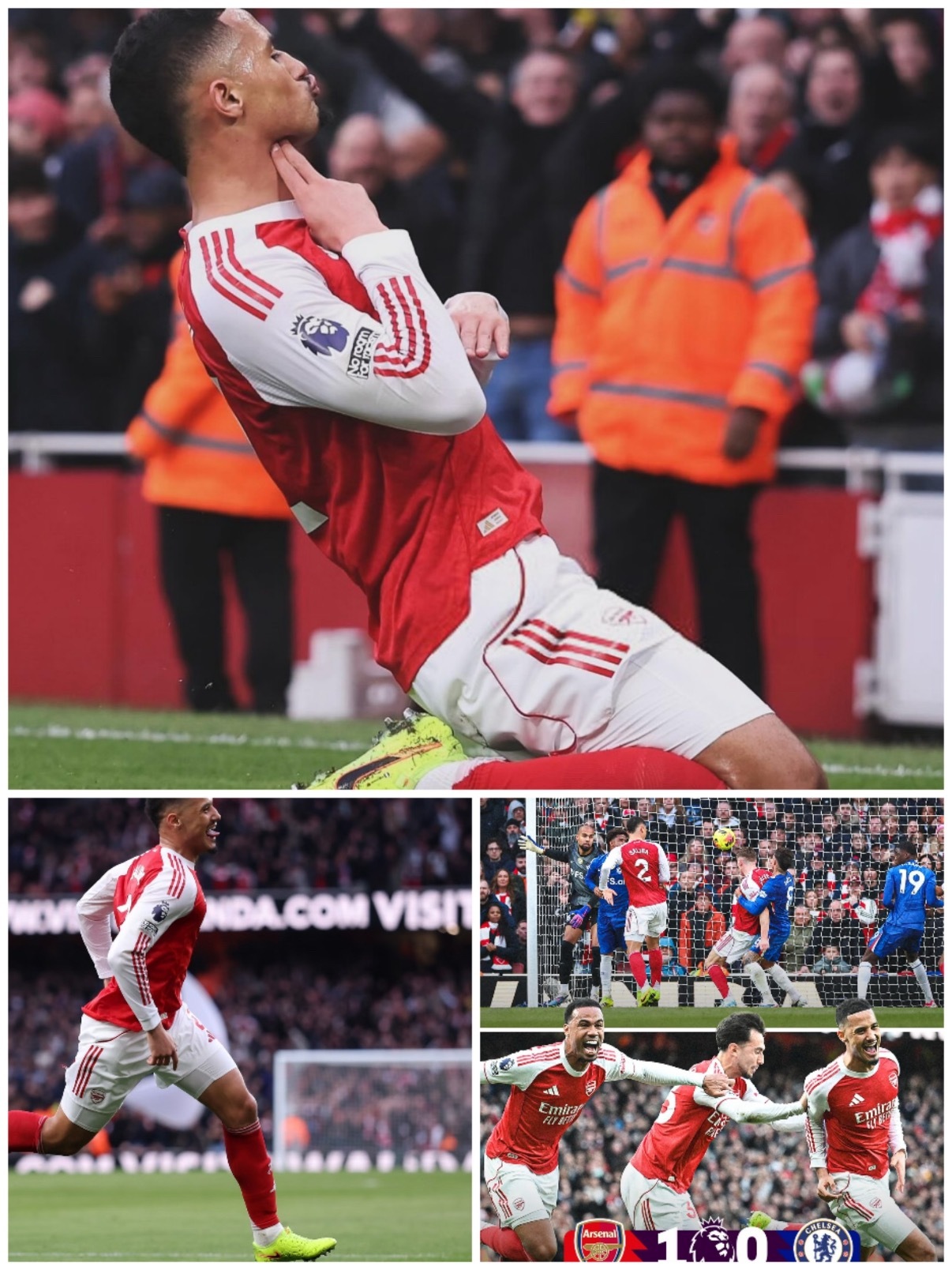 阿森纳2比1切尔西 英超第28轮伦敦德比，阿森纳主场2-1力克十人切尔西，多赛一