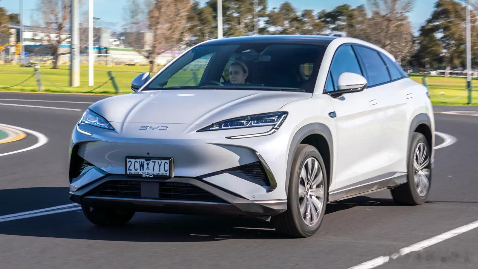 比亚迪海狮07EV，7月出口14000辆，今年累计出口65379辆。  海狮07