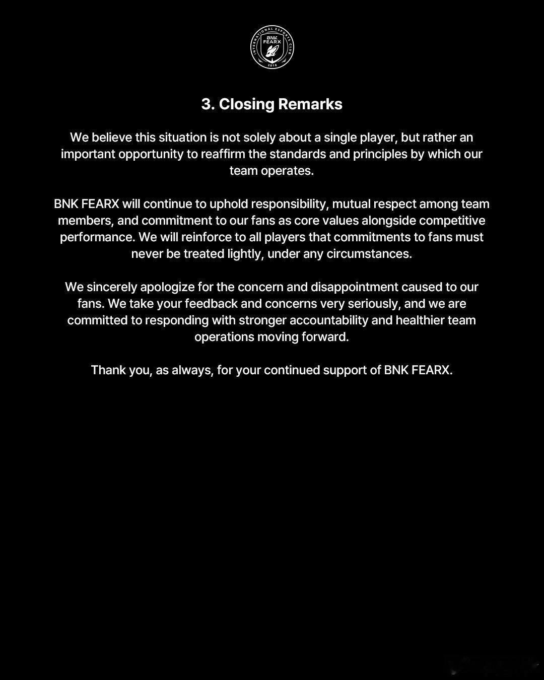 Diable下放二队 BFX发公告回应了把Diable下放二队的原因：省流版：1