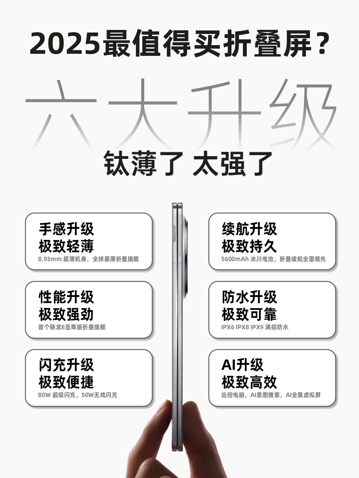 OPPO Find N5凭什么实力卖9999？

明天就发布了，Find N5会