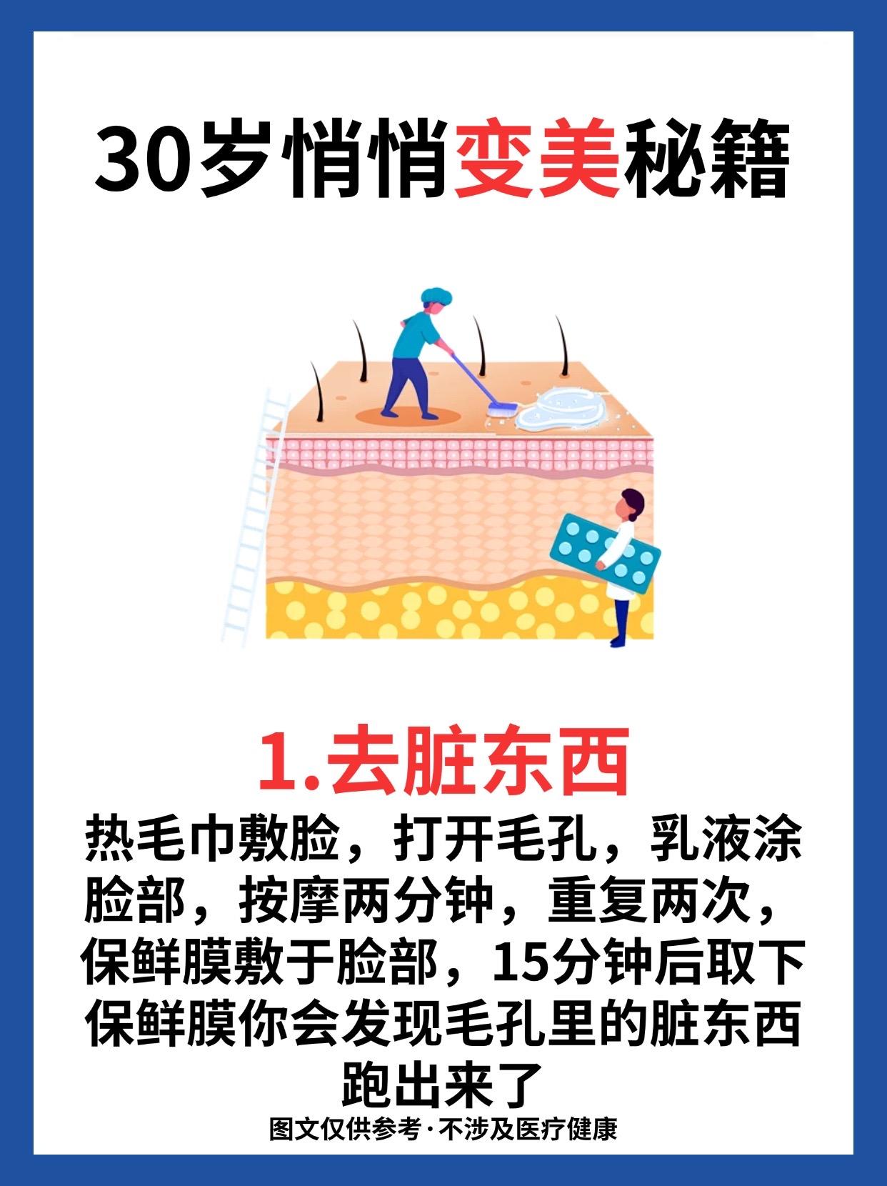 30岁也能悄悄变美的秘籍