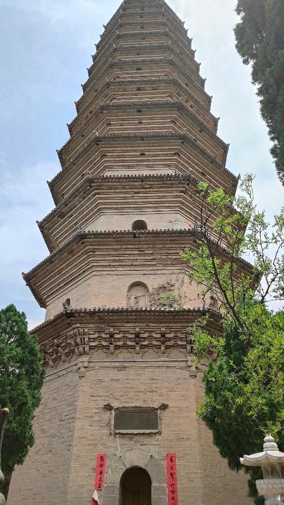 万固寺无梁殿，竟然还能登上二层！ 永济·万固寺