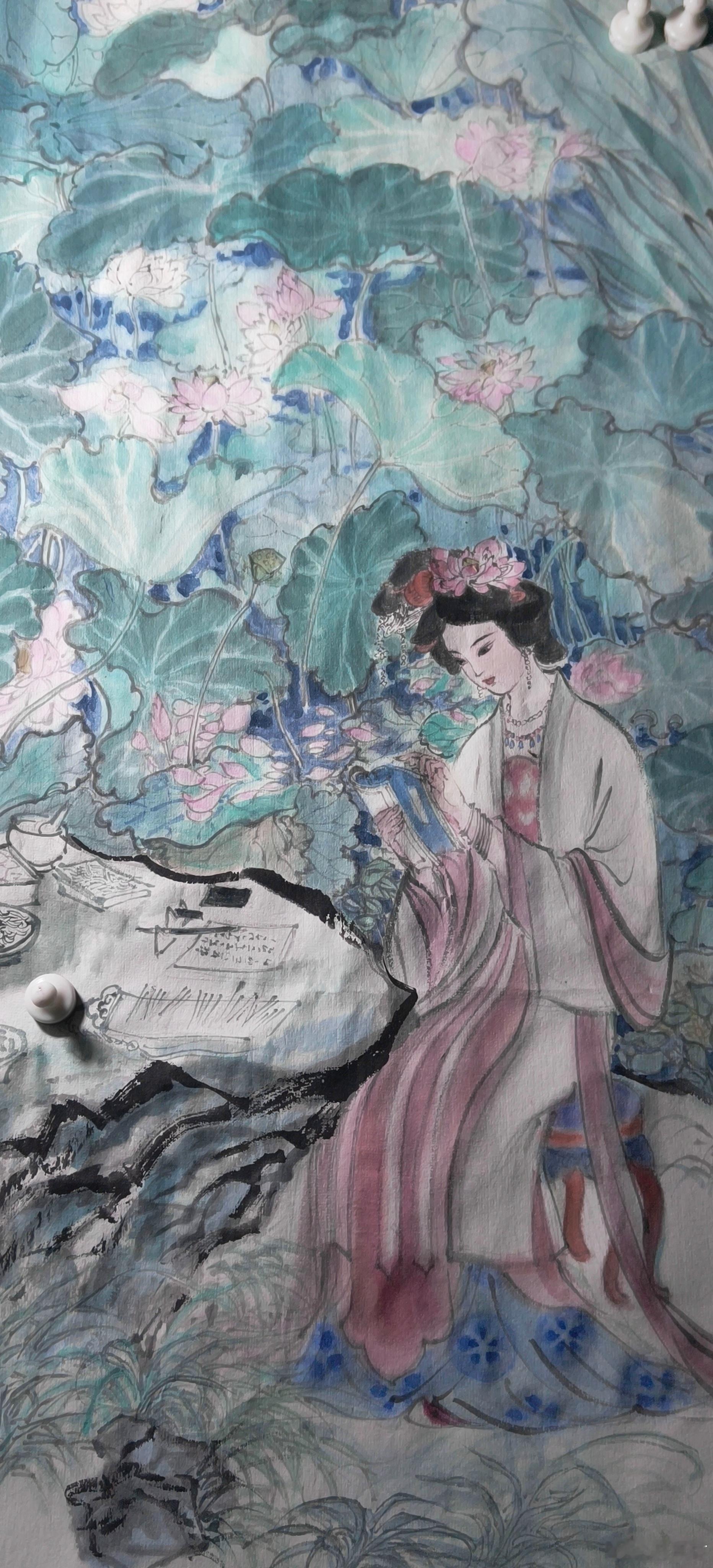 画完一半了还剩六张 