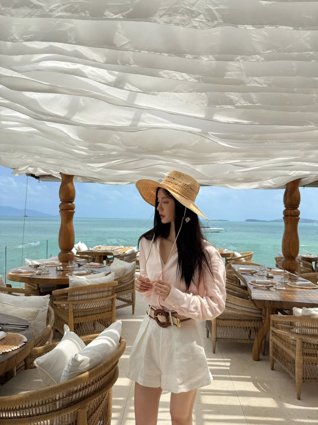 是海风 是沙滩 🏝️☀️ ☁️