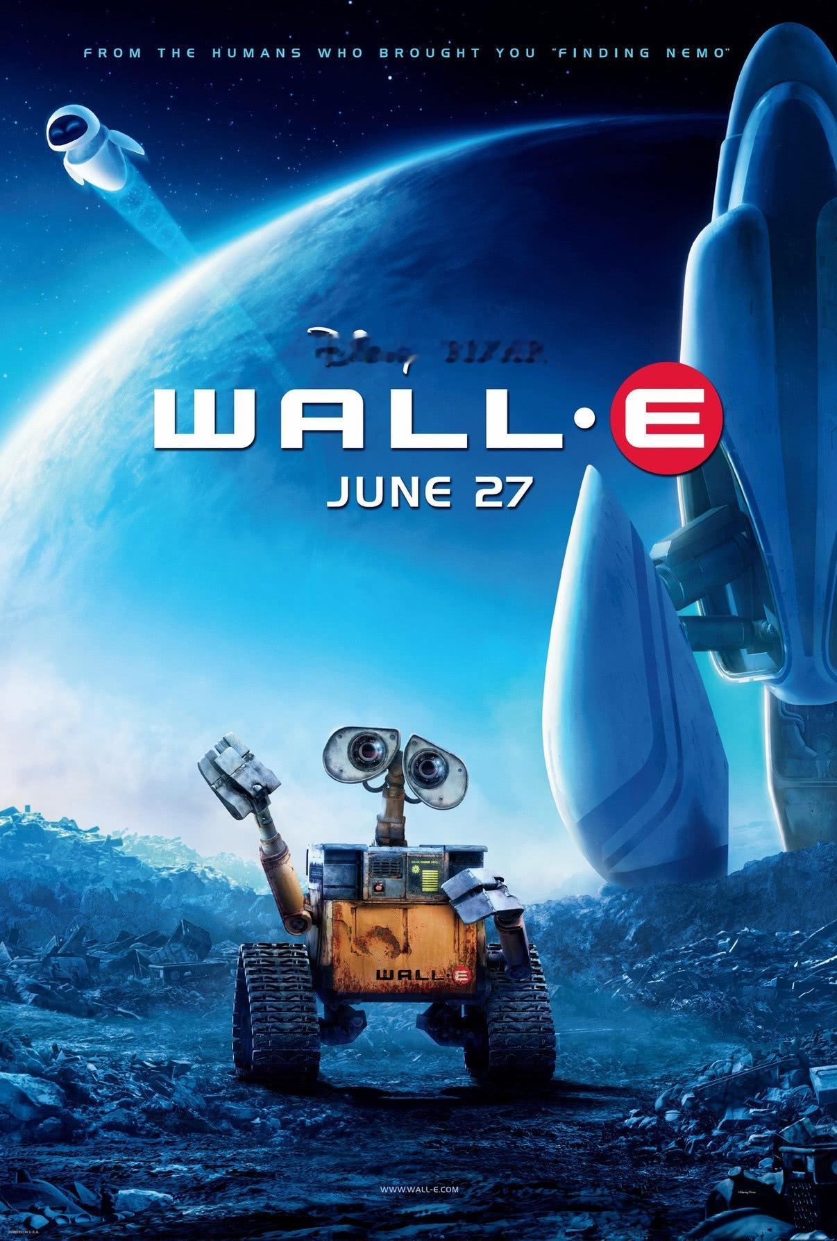 奥斯卡金像奖最佳动画长片《机器人总动员》8月19日内地首次上映，18年前的电影没