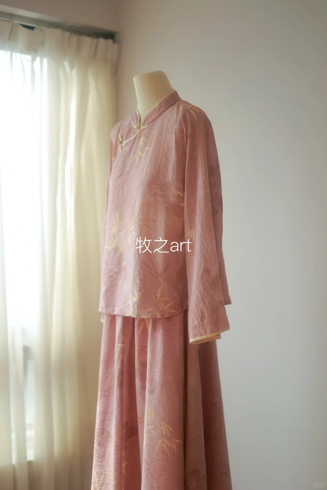 又见粉竹｜温柔竹叶套装