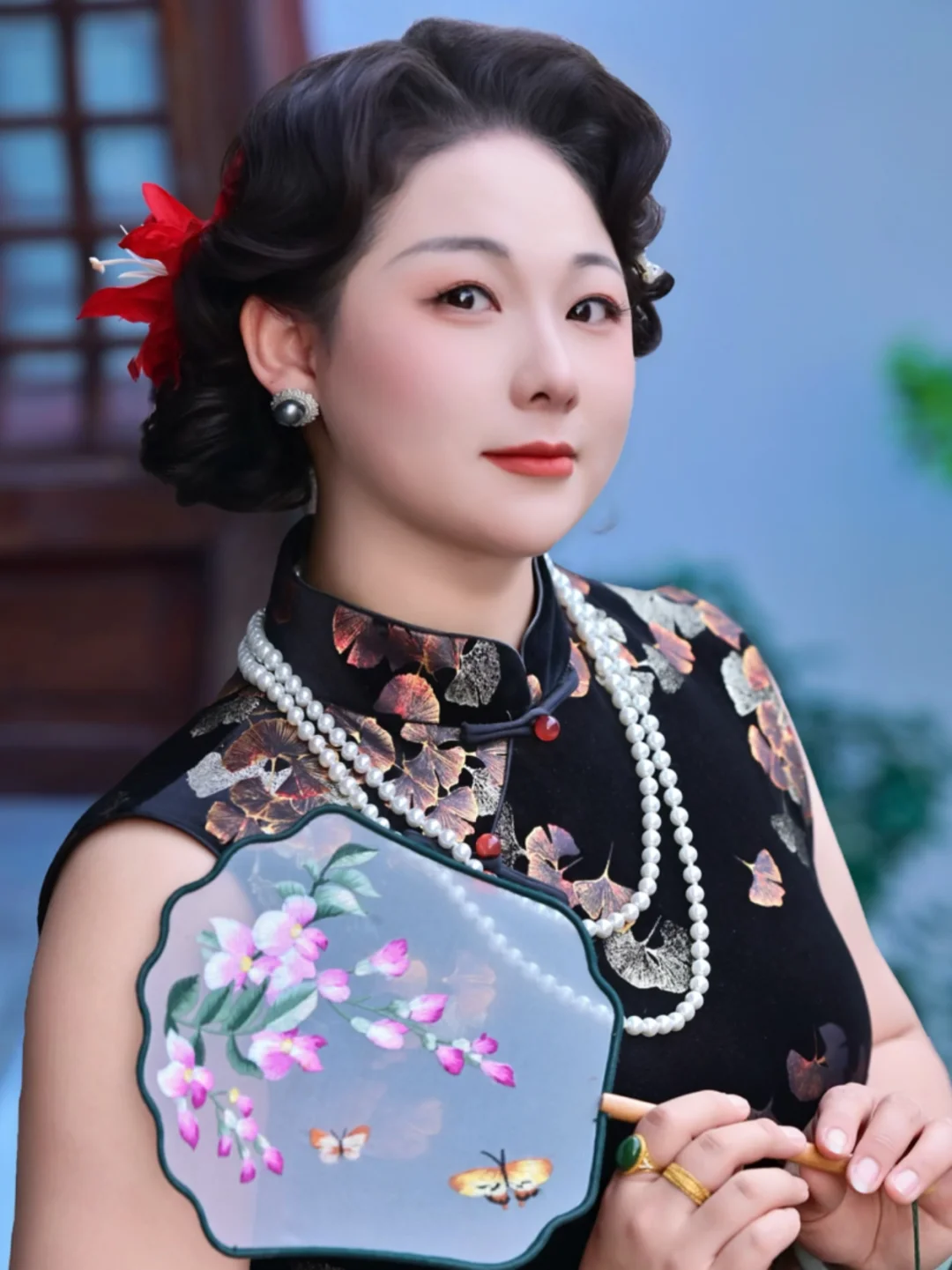 苏州旗袍手推波 不是显老！！是不同的韵味🫣