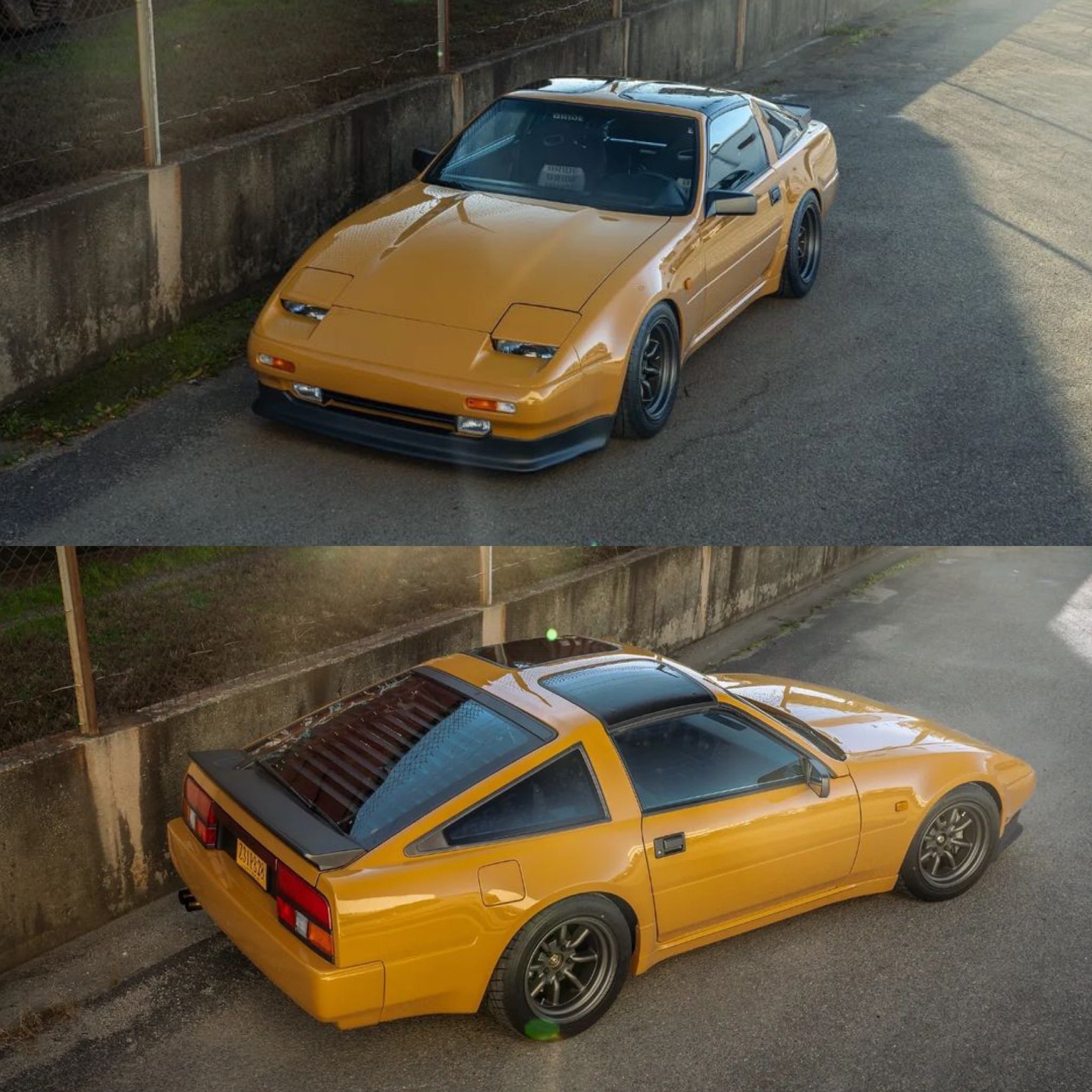 1985 年 12 缸的尼桑 300zx，内饰也十分有科技感[舔屏] ​​​