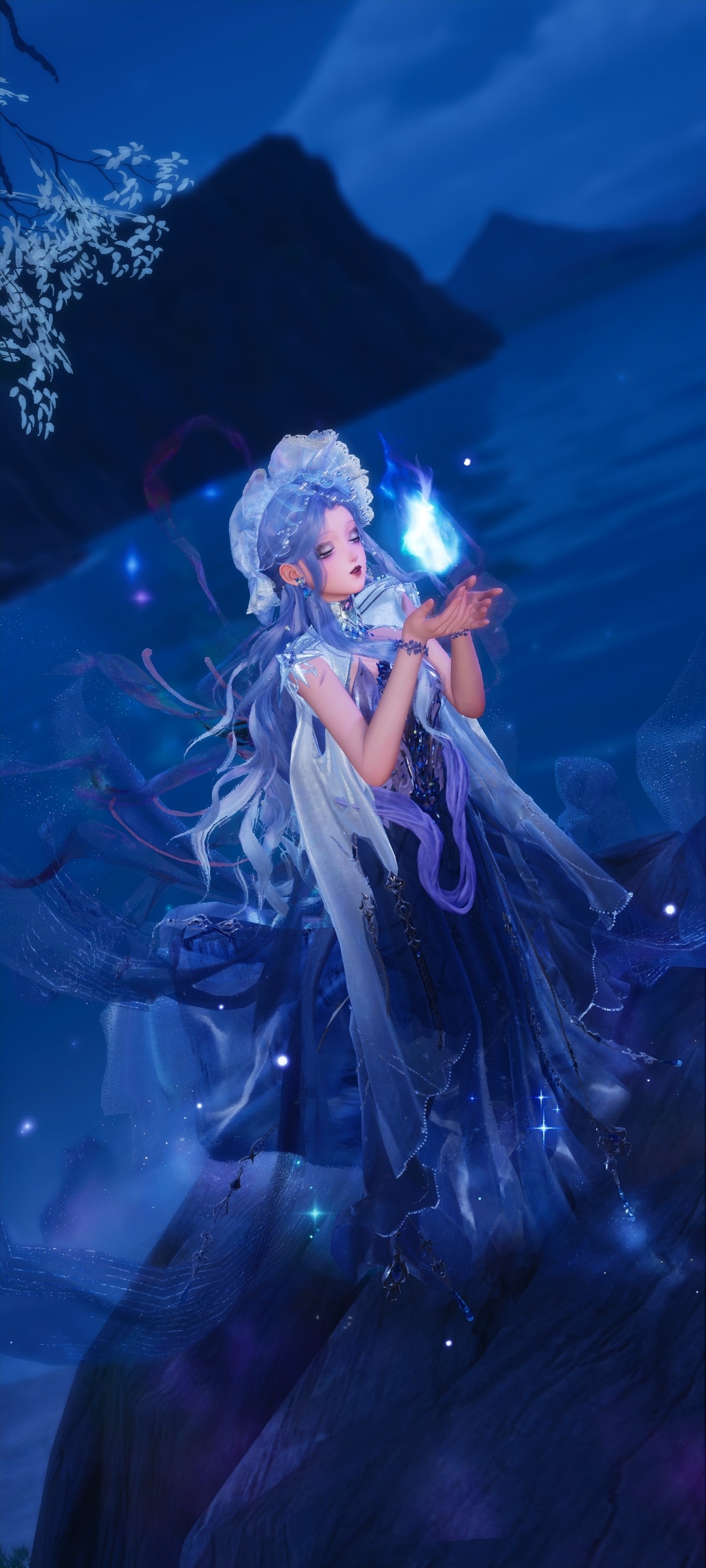 无限暖暖无限暖暖万灵的归途无限暖暖摄影家  风停在枝头，光落在指尖，是夜晚独有的