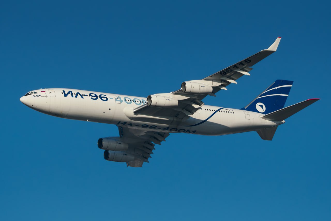 伊尔-96-400M远程宽体客机（注册号96115）图片来源：NskPlanes
