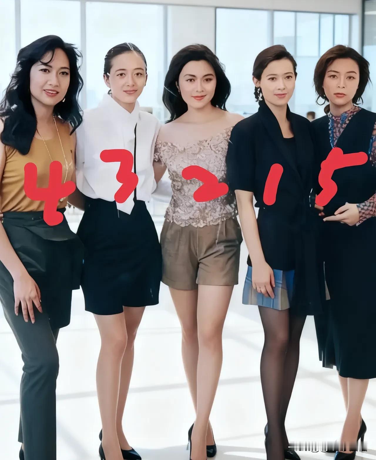 考考你的眼力，5个人当中，哪个人的年龄最大？