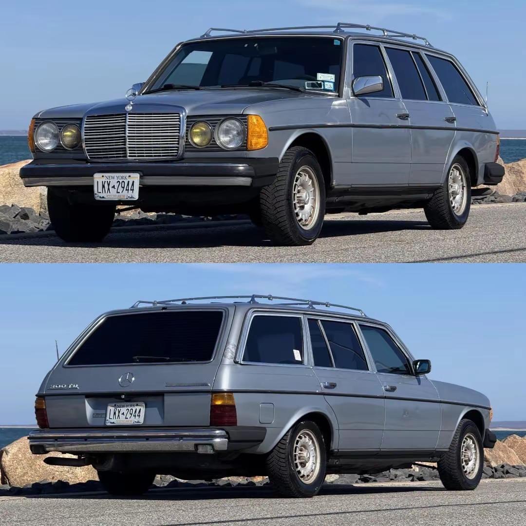 1984年的梅赛德斯-奔驰300TD Turbo，隶属于经典的W123旅行车序列