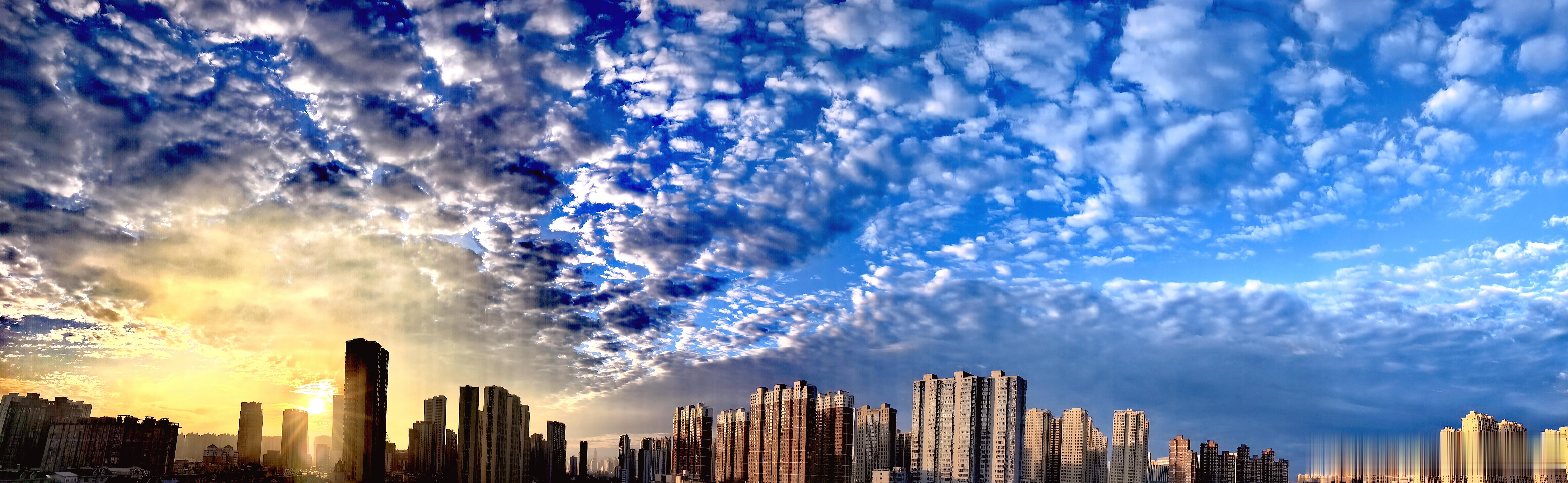此刻太原  雨过天晴 