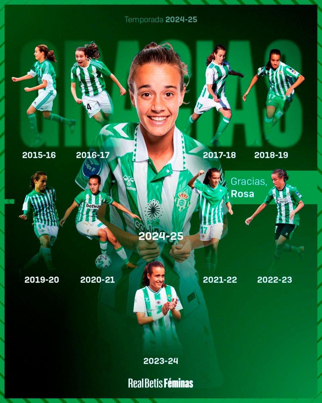 一大早被Rosa Marquez的操作惊到了……上赛季结束后，由于贝蒂斯女足降级