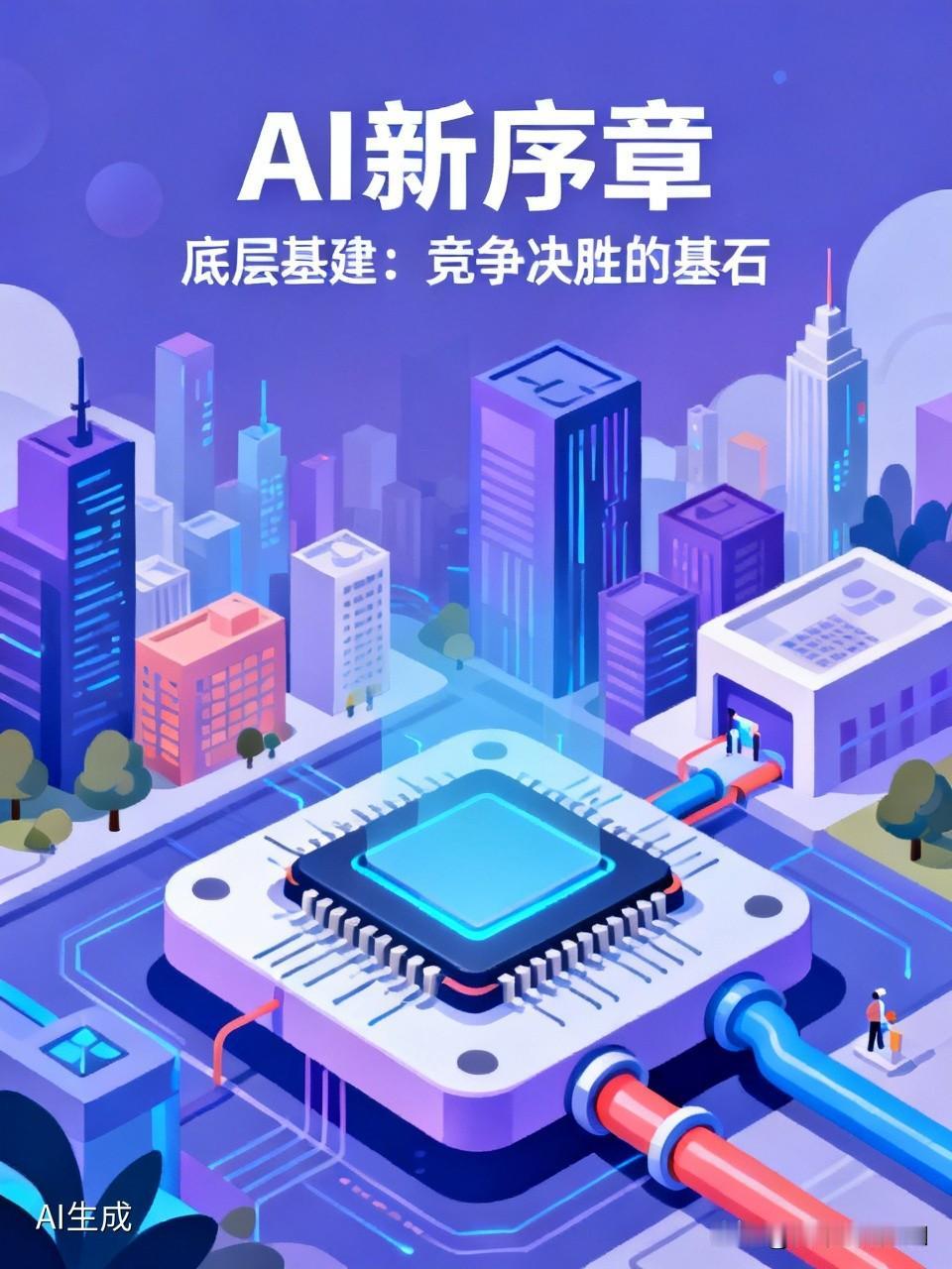 欧美多国虽在AI算法、高端芯片领域起步更早，但缺乏全覆盖、高稳定的算力机房、通信