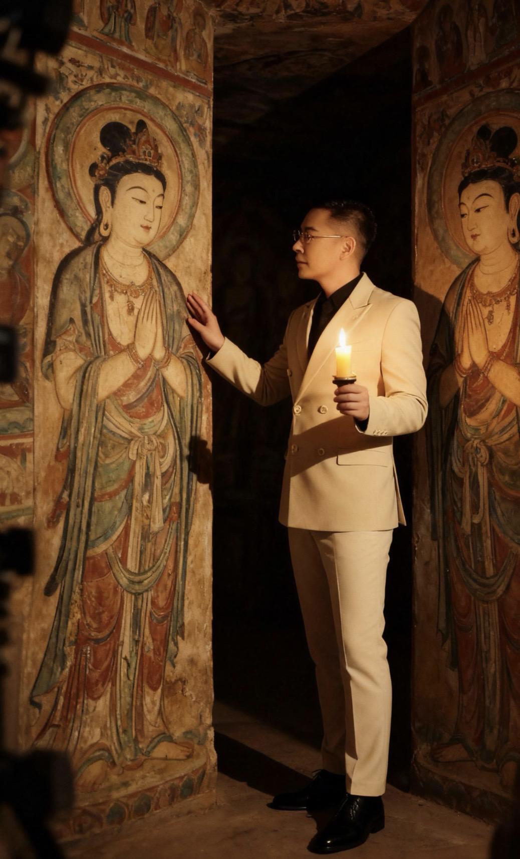 原来，与慈悲对望时，连火光都会变得柔软。