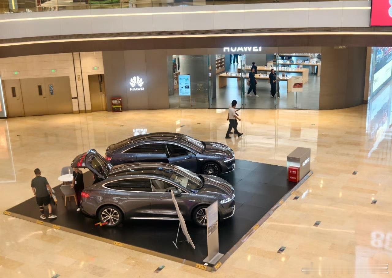 本来去商场只想买杯奶茶续个命，结果刚进大门就被中庭的车展展台勾走了魂！销售小哥一