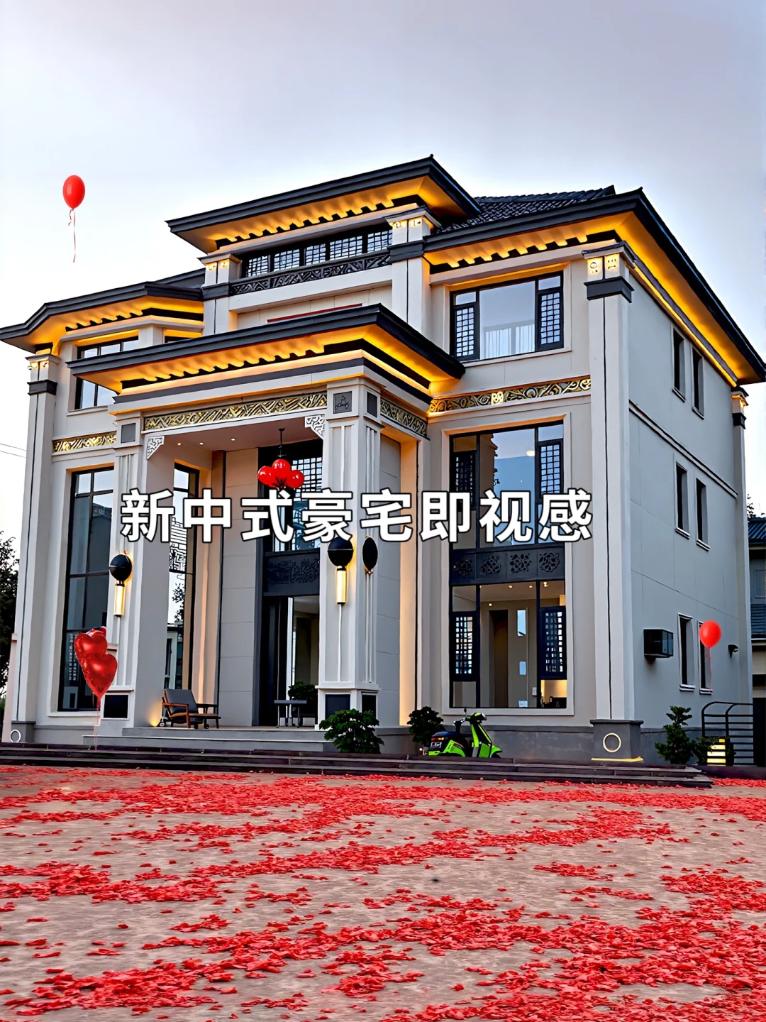 农村新中式别墅🏠