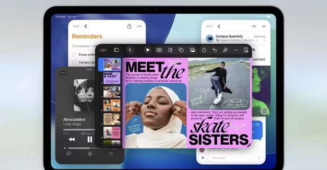 看完苹果的WWDC25，我默默把方便面上的iPad拿了下来